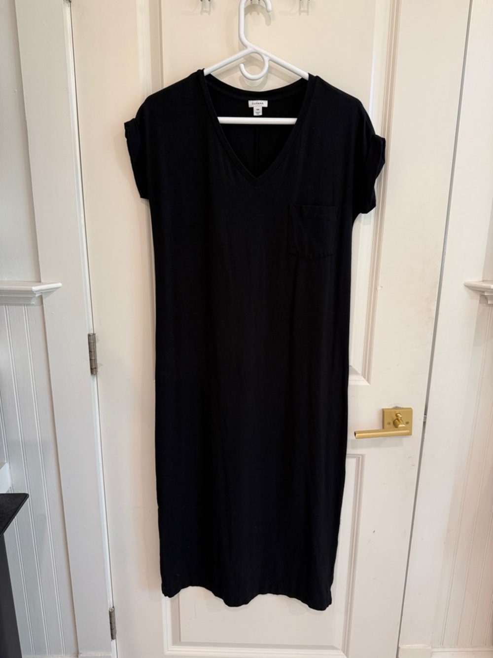 Cuyana Classic Front Pocket Maxi Dress